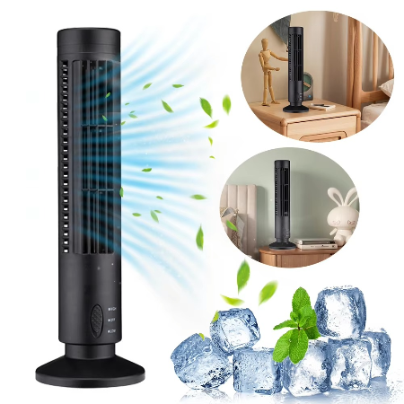 Enfriador de Aire LED Compacto sin Aspas