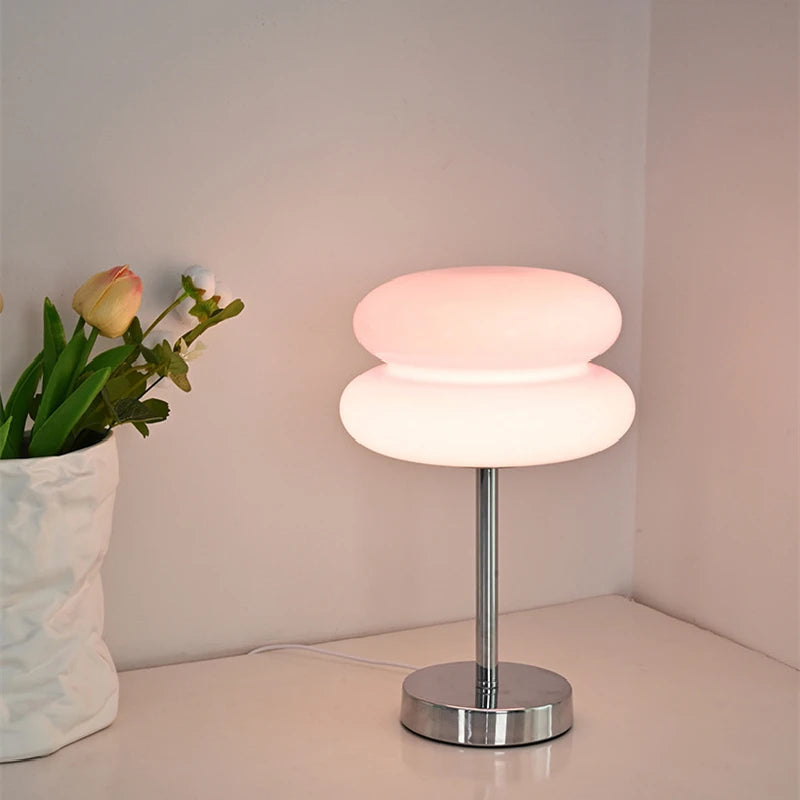 TartGlow - Lámpara de mesa elegante con elegancia culinaria