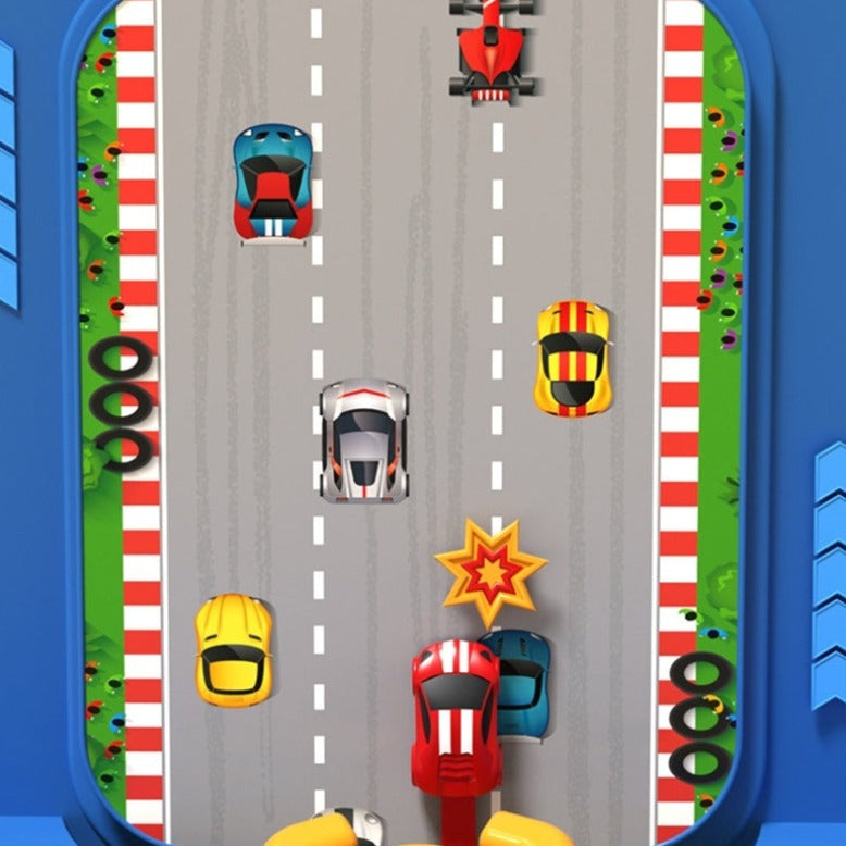 Juego de Carreras Infantil - Juguete Interactivo con Volante
