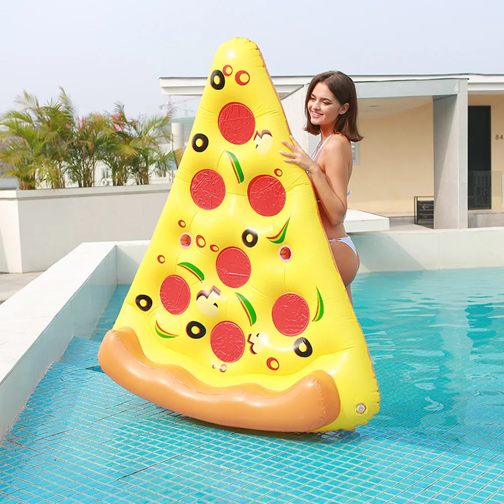 Colchón Inflable de Pizza Gigante – Relájate y Disfruta con Estilo