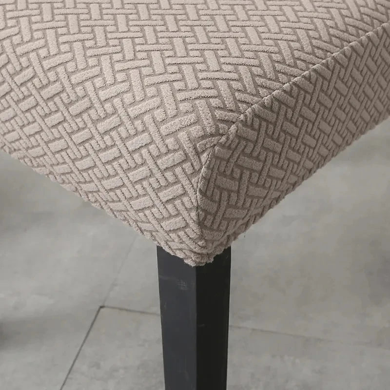Kalsten | Funda para Silla Velvona | Elástica y Acolchada Gruesa | Funda de Jacquard Stretch | Lavable y Sin Arrugas