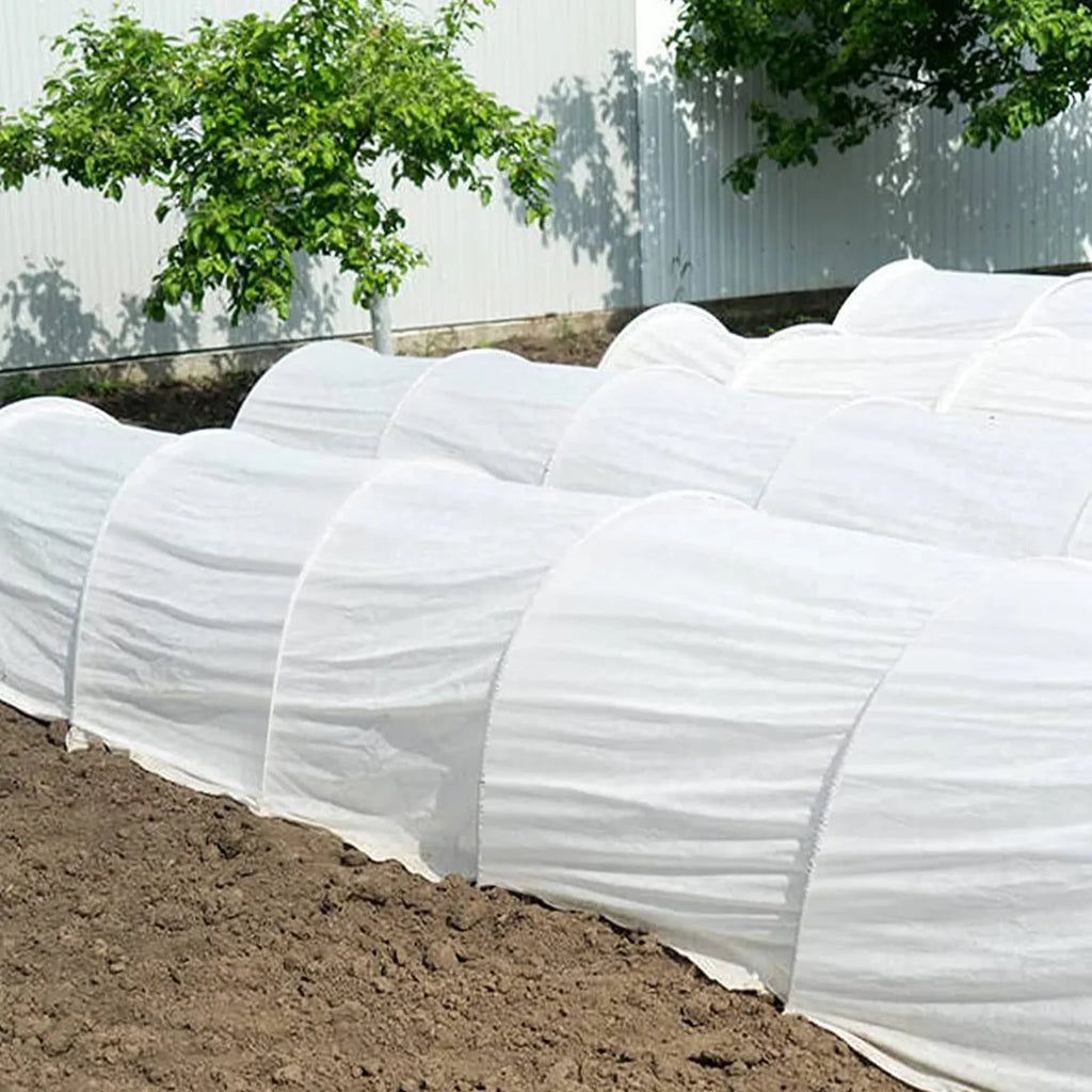 Conjunto de Arcos de Jardín FlexGrow de Fibra de Vidrio | Túnel de Plantación DIY para Huertos y Cultivos | Resistente a la Corrosión y Reutilizable | Incluye Conectores