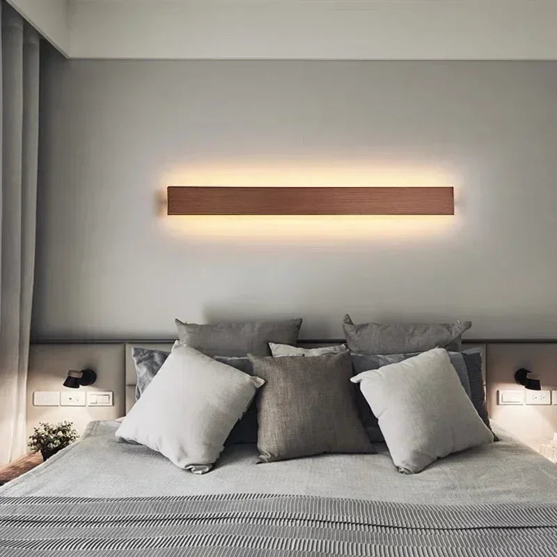 LumiEra Moderne LED-Aplique | Diseño Elegante | Luz Cálida para Dormitorio, Pasillo y Baño