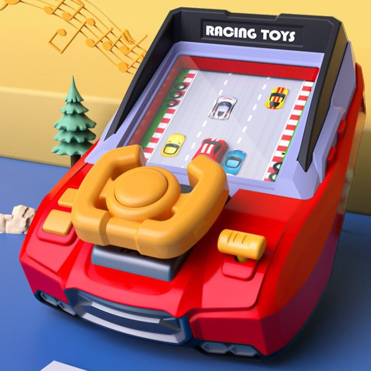 Juego de Carreras Infantil - Juguete Interactivo con Volante