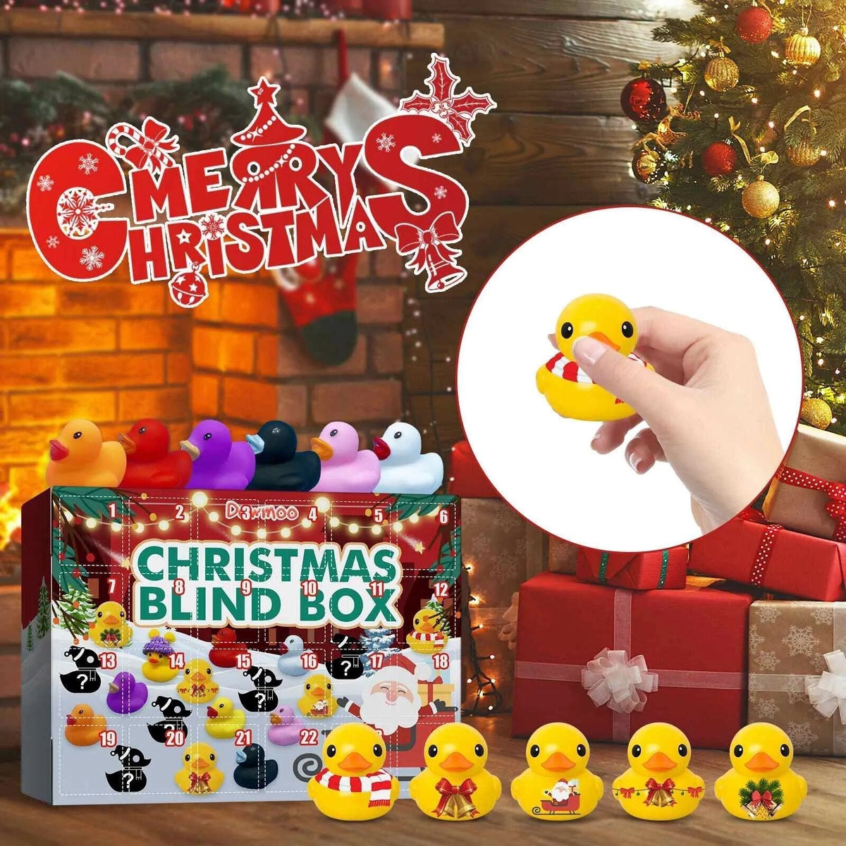 Calendario de Adviento de Patitos de Baño (edición 2026)