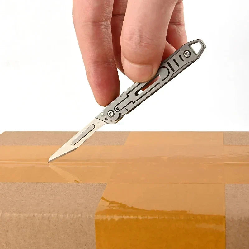Cuchillo EDC Plegable con Cuchillas Reemplazables