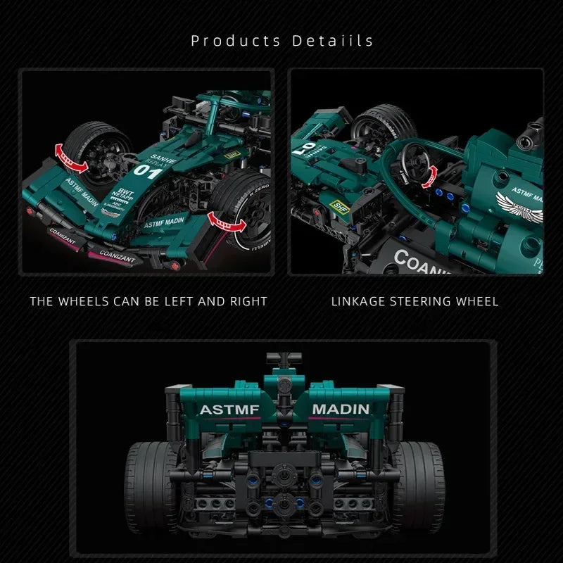 Kit de Construcción de Coche de Carreras - Modelo Emocionante para Aficionados