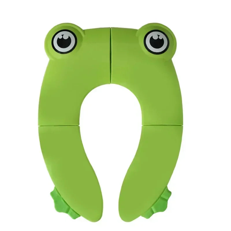Orinal plegable | Diseño de dibujos animados | Para niños de 2 a 6 años | Unisex | Brehn