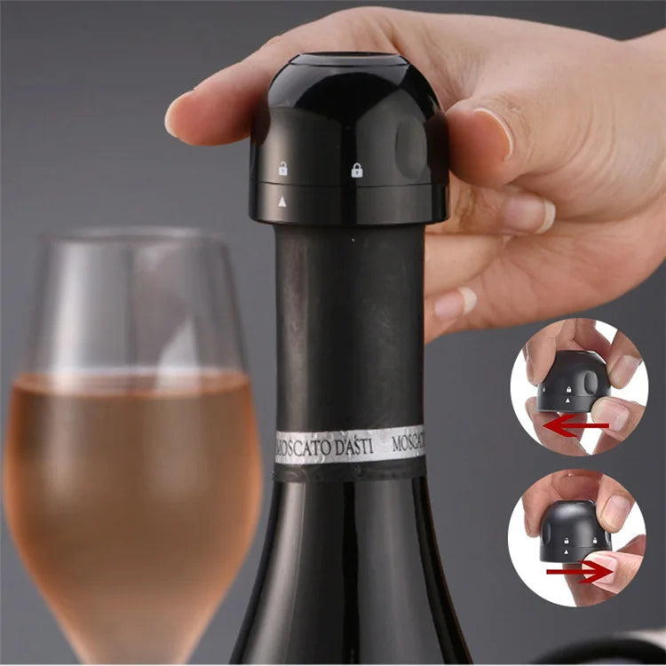 FreshSeal - Efectiva tapa de botella para un sabor y burbujas duraderos | 1+1 Gratis
