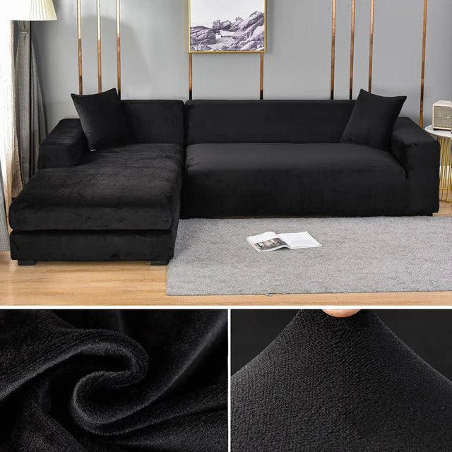 SofaSnug - Funda elástica de terciopelo que ahorra su dinero