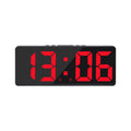 Reloj LED Simple con Luz Colorida, Temperatura, Calendario, Despertador, Reloj Creativo