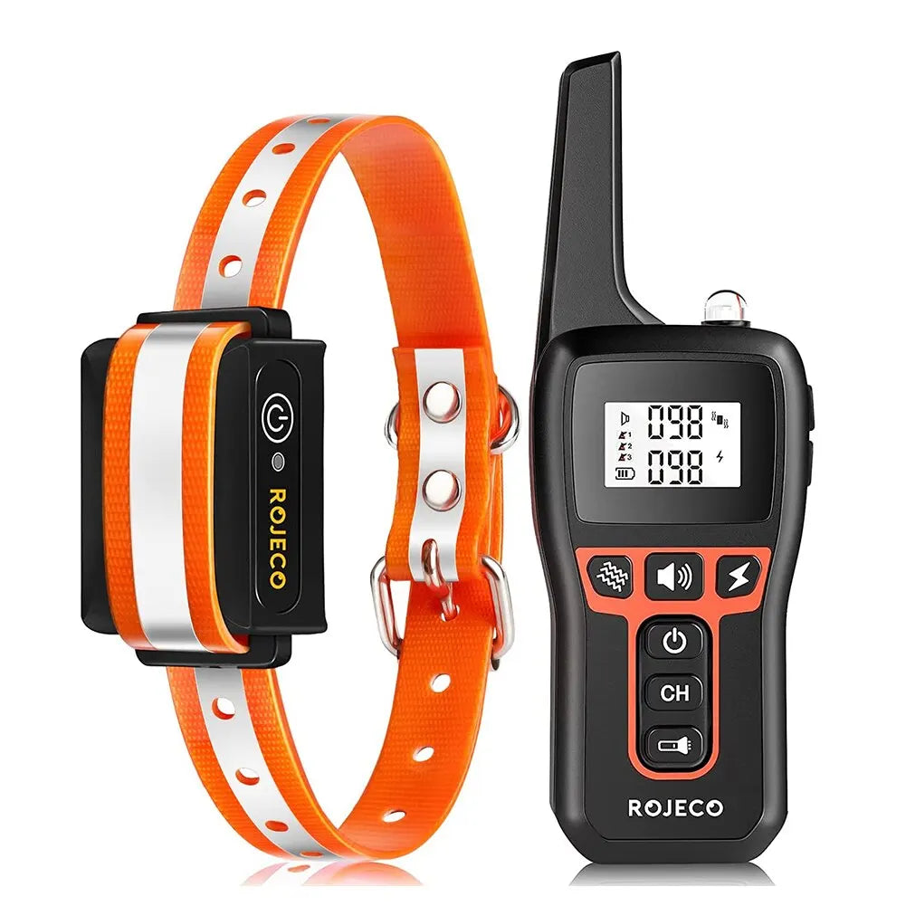 Kalsten | Collar de Entrenamiento para Perros Impermeable de 1000m | Recargable, Control Remoto y Ajustable para Perros Pequeños, Medianos y Grandes