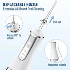 Hidropulidor recargable para el cuidado dental