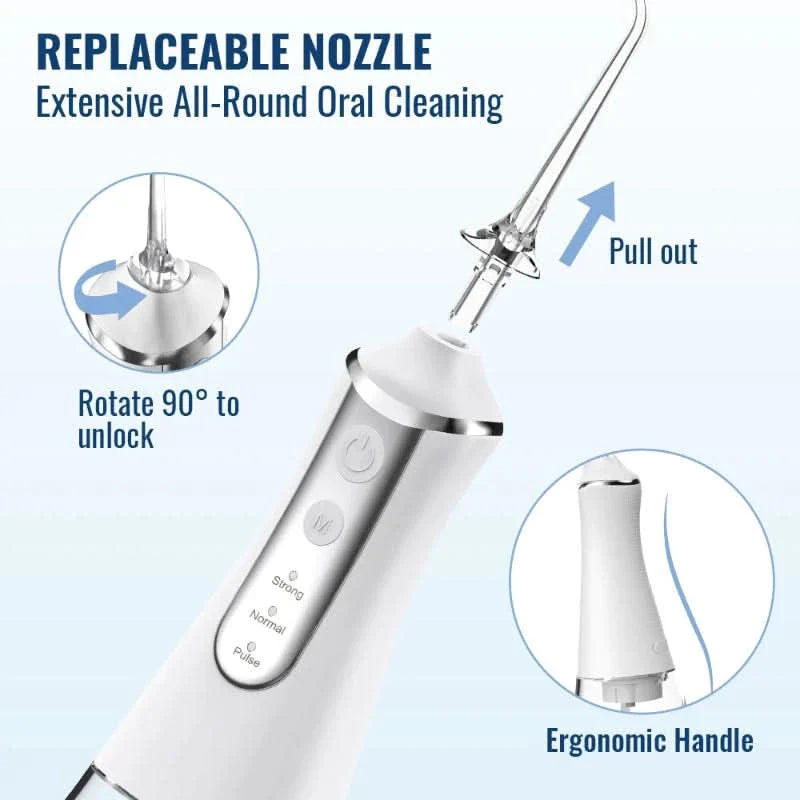 Hidropulidor recargable para el cuidado dental