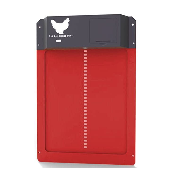 AUTOCOOP – Porte de poulailler automatique avec capteur de lumière et protection contre les intempéries