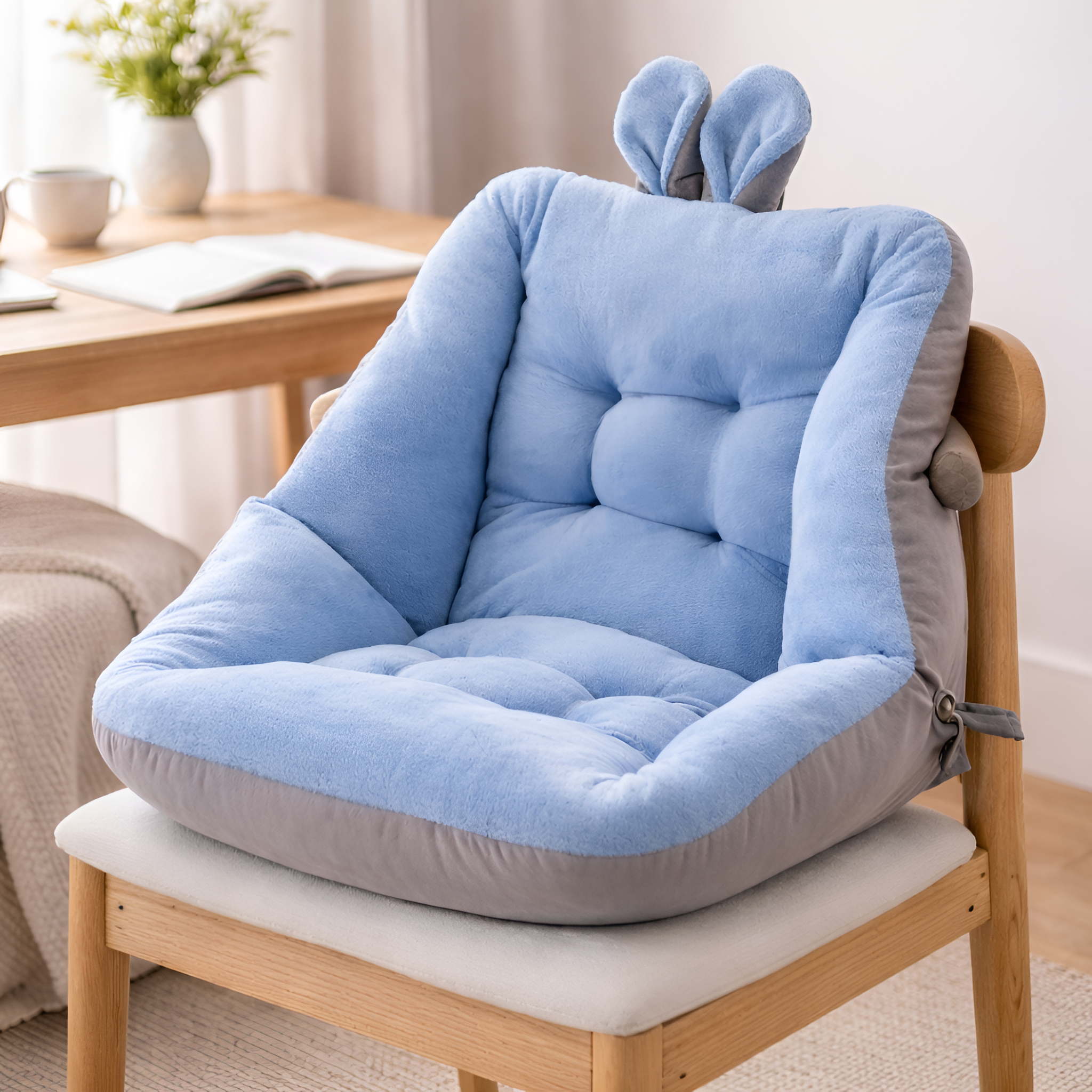 Mariel - Cojín de Asiento de Terciopelo