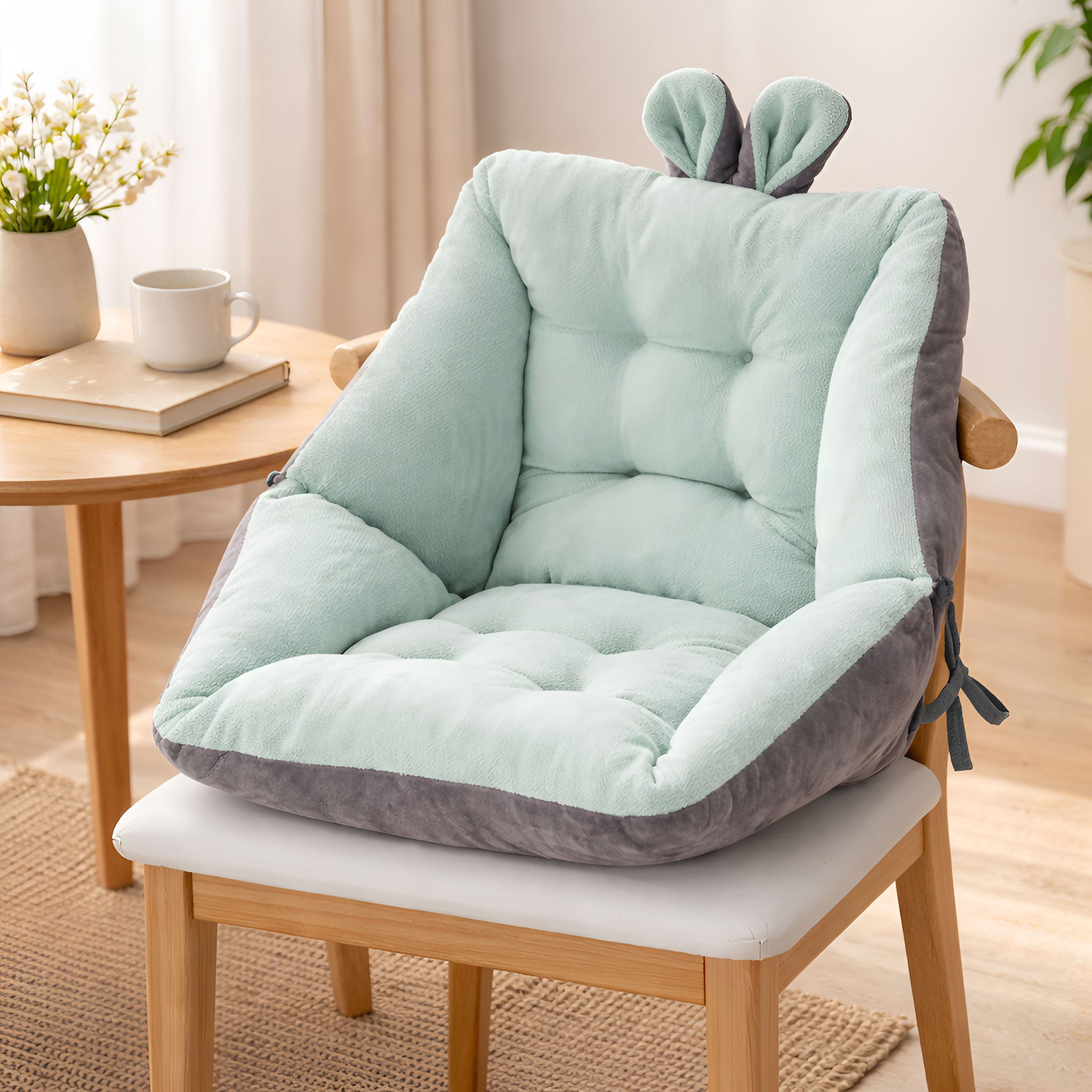 Mariel - Cojín de Asiento de Terciopelo