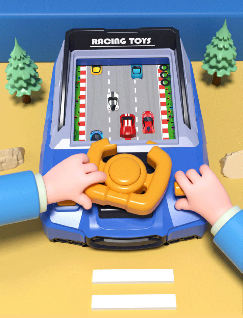 Juego de Carreras Infantil - Juguete Interactivo con Volante