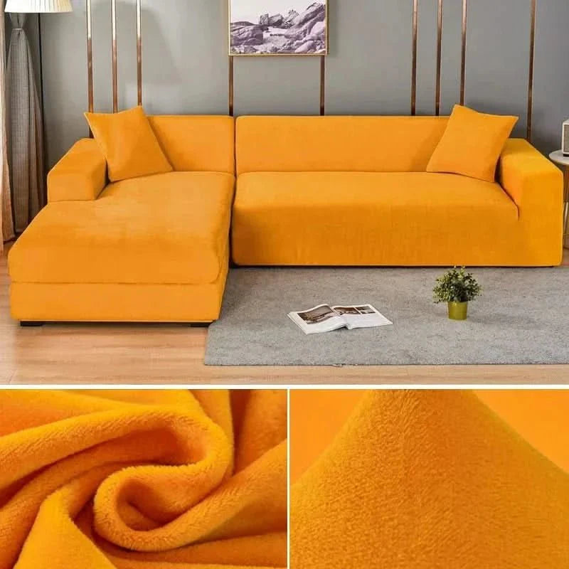 SAMTLUX – Funda de Sofá – Elástica y Lujosa para Cualquier Sala de Estar