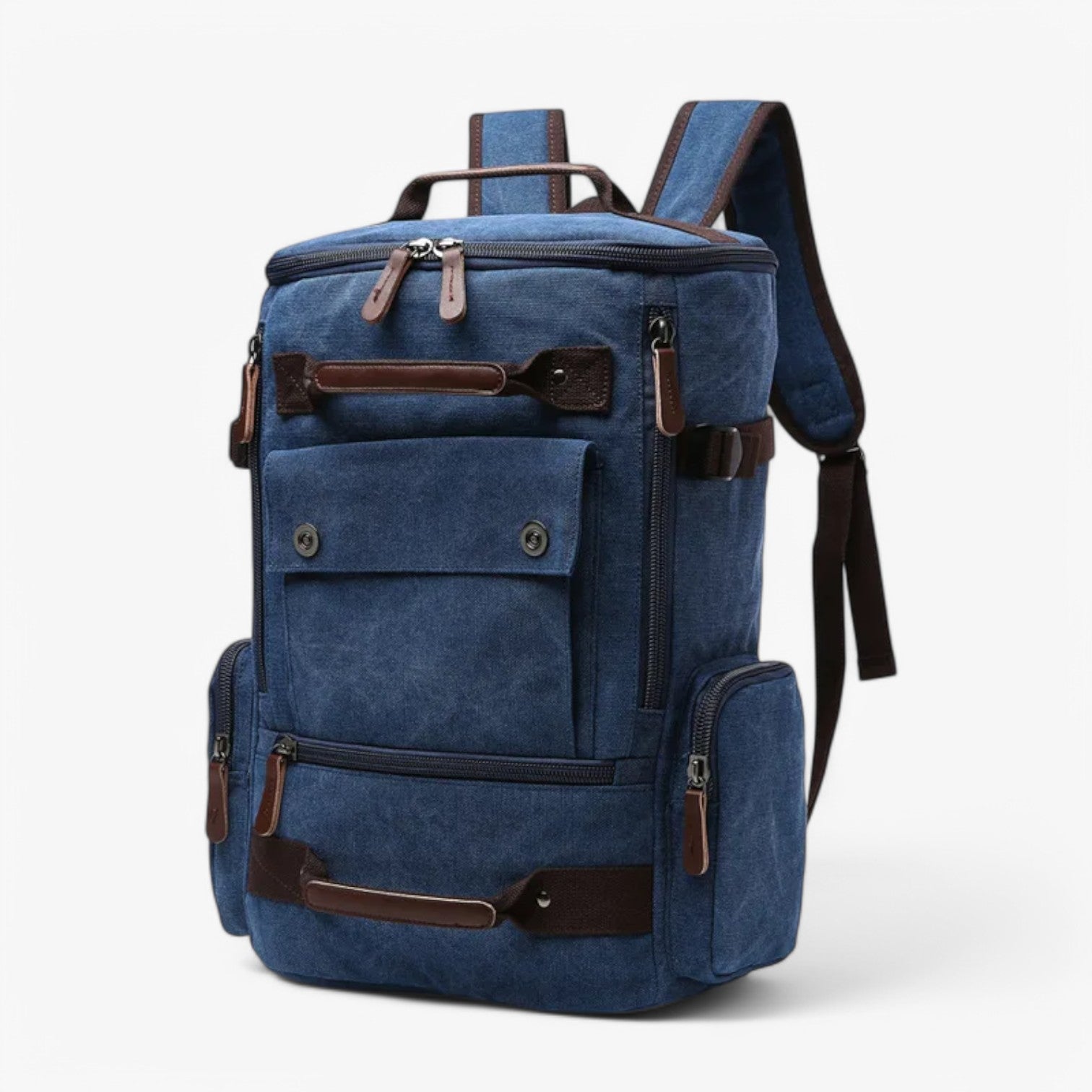 VINTAGECANVAS Sac à dos – Élégant & Fonctionnel avec compartiment pour ordinateur portable pour le quotidien & les aventures