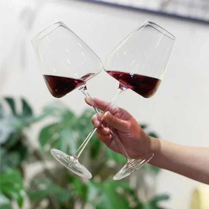 Juegos de 2, 4 y 6 Copas de Vino y Champán de Cristal Hechas a Mano - 4 Tamaños | Kalsten