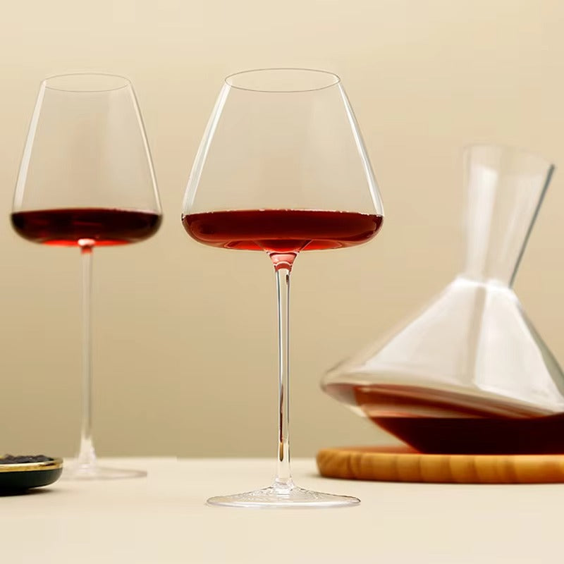 Juegos de 2, 4 y 6 Copas de Vino y Champán de Cristal Hechas a Mano - 4 Tamaños | Kalsten