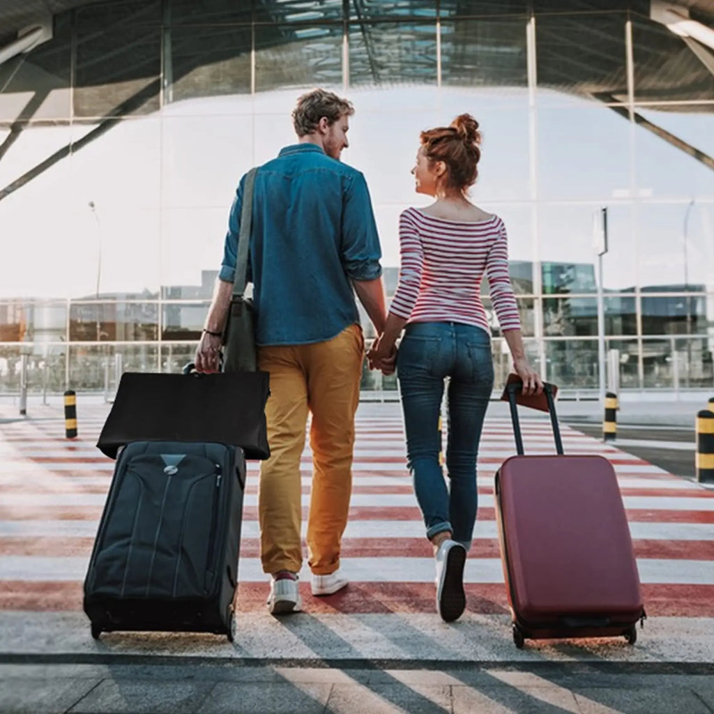 ReiseKleider Funda para Ropa de Viaje | Cremallera Doble Lado & Bolsillos XXL | Transpirable & Transparente | Organizador de Trajes Colgante de 43 Pulgadas