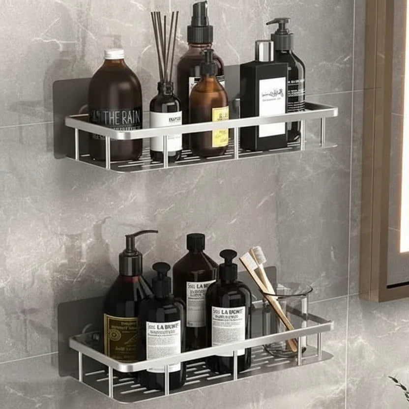 NORDICSHELF - Estante adhesivo para el baño – Sin perforaciones y elegante para cualquier baño