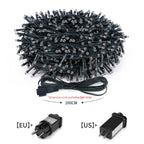 LuminaraX | Cadena de luces LED exterior 24V | 8 modos de iluminación | Impermeable IP65 | 10–100 m | Para jardín, casa y decoración navideña