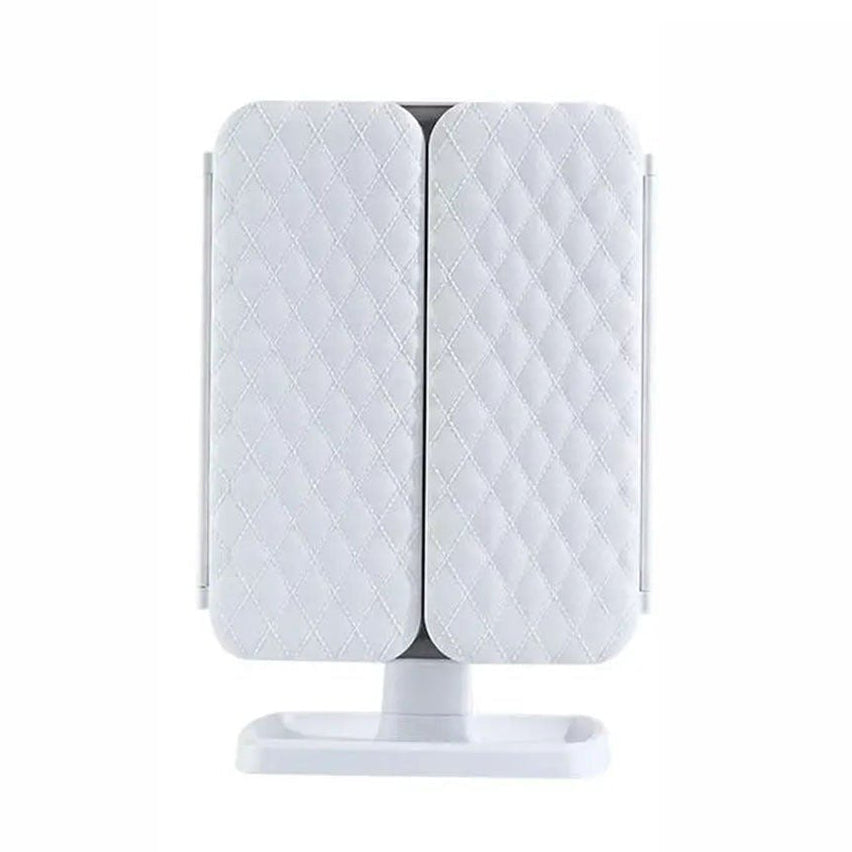 GLAMLITE MIRROR – Espejo de tres partes con iluminación LED en 3 colores para el maquillaje perfecto