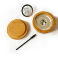 Lisslune | Kit de Ahumador de Cócteles de Madera: Mejora Tus Bebidas con un Sabor Ahumado - Ideal para Whisky y Accesorios de Bar