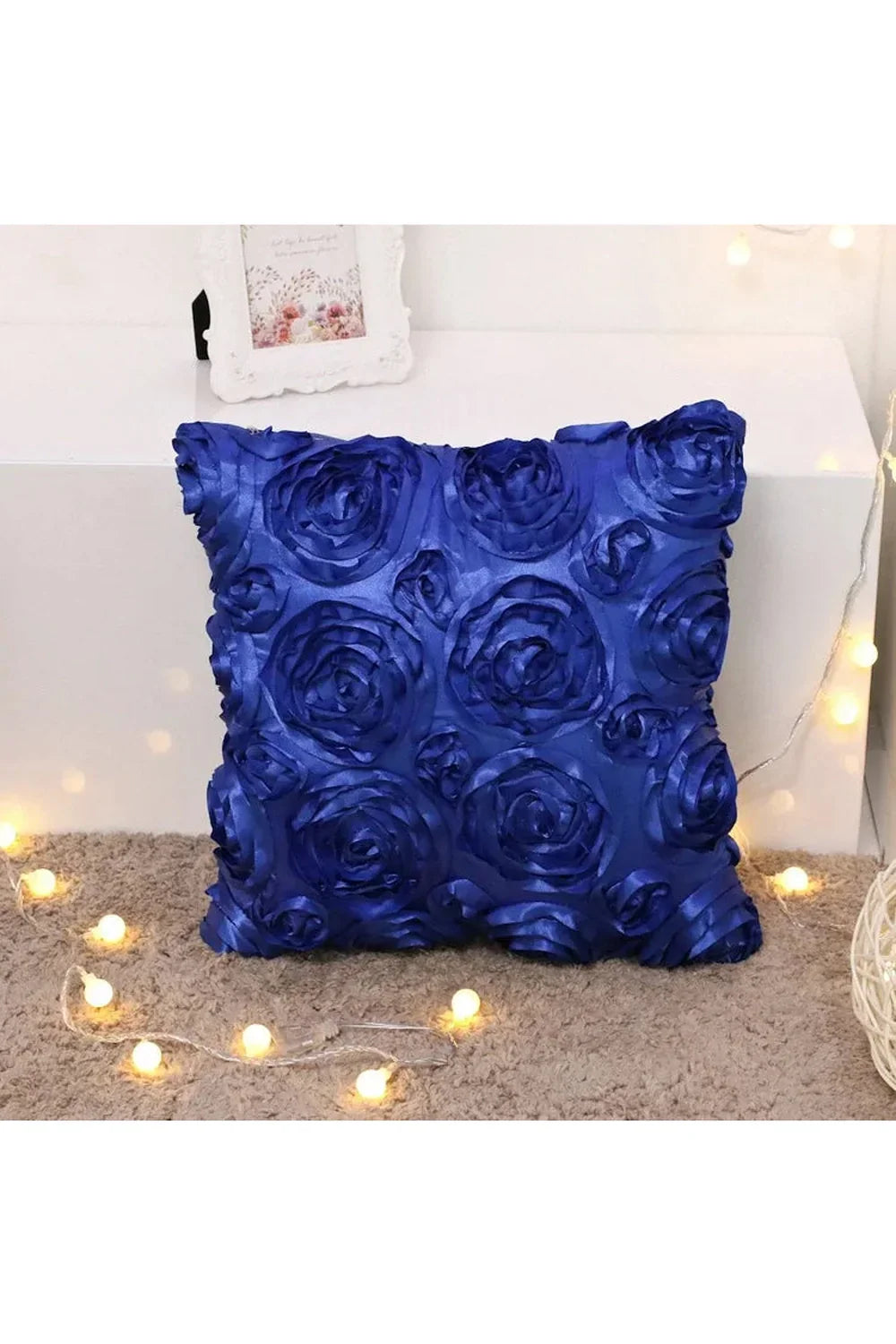 Lisslune | Funda de almohada 3D de rosa