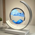 Lámpara de mesa de arte en arena tranquilizante - Decoración hogareña relajante