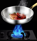 ChefSteel – Sartén de Acero Inoxidable Profesional para Gas e Inducción