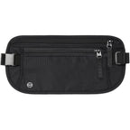 SafeTraveler Riñonera | Protección RFID | Compartimento de seguridad oculto | Para damas y caballeros