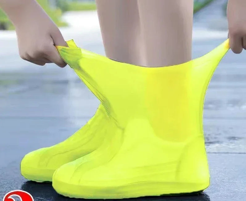 Kalsten | Cubrezapatos de Silicona RainShield | Impermeables y Antideslizantes | Fundas de Lluvia Reutilizables | Para Tallas de Zapato 34–45 | Protección Contra la Lluvia al Aire Libre
