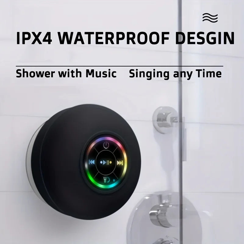 Altavoz de Ducha Soundplash | Impermeable y Inalámbrico | Con Ventosa y Bluetooth 5.0