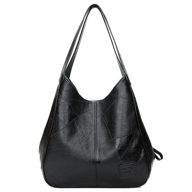 Bolso de piel sintética con gran capacidad