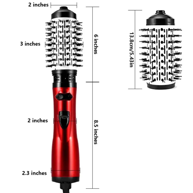 StilMeister™ Cepillo Rotatorio 3 en 1, Estilizador &amp; Secador de Pelo