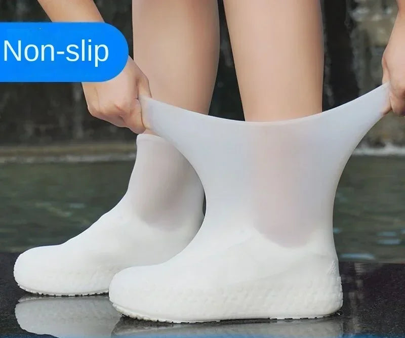 Kalsten | Cubrezapatos de Silicona RainShield | Impermeables y Antideslizantes | Fundas de Lluvia Reutilizables | Para Tallas de Zapato 34–45 | Protección Contra la Lluvia al Aire Libre