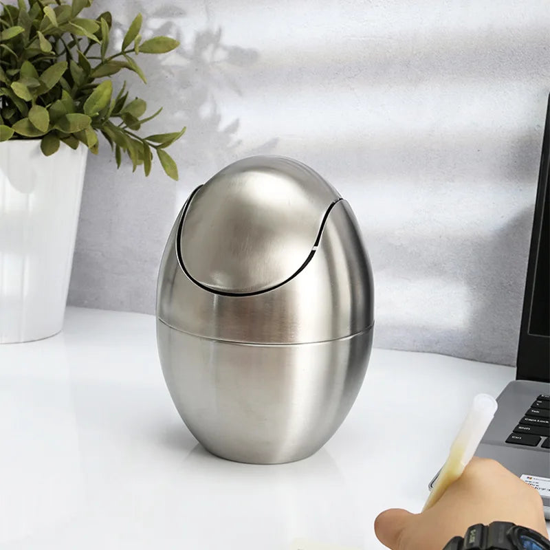 Cubeta de Basura Mini LuxBin hecha de Acero Inoxidable