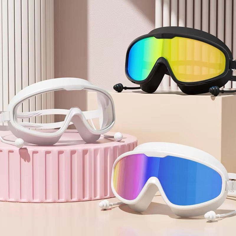 BowLift | Gafas de natación anti-vaho para adultos – Equipamiento de natación elegante y protector UV con ajuste a prueba de fugas