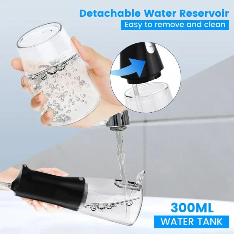Hidropulidor recargable para el cuidado dental
