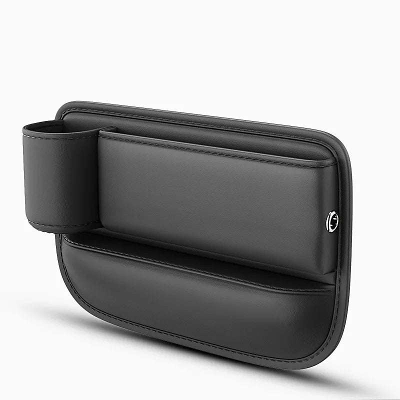 Kalsten | Organizador de Consola de Cuero Universal para el Espacio entre Asientos del Coche