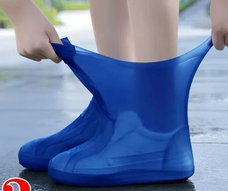 Kalsten | Cubrezapatos de Silicona RainShield | Impermeables y Antideslizantes | Fundas de Lluvia Reutilizables | Para Tallas de Zapato 34–45 | Protección Contra la Lluvia al Aire Libre