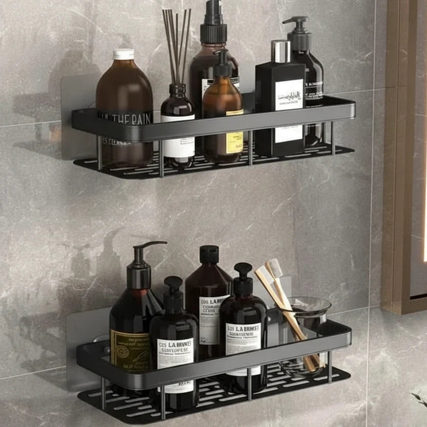 NORDICSHELF - Estante adhesivo para el baño – Sin perforaciones y elegante para cualquier baño