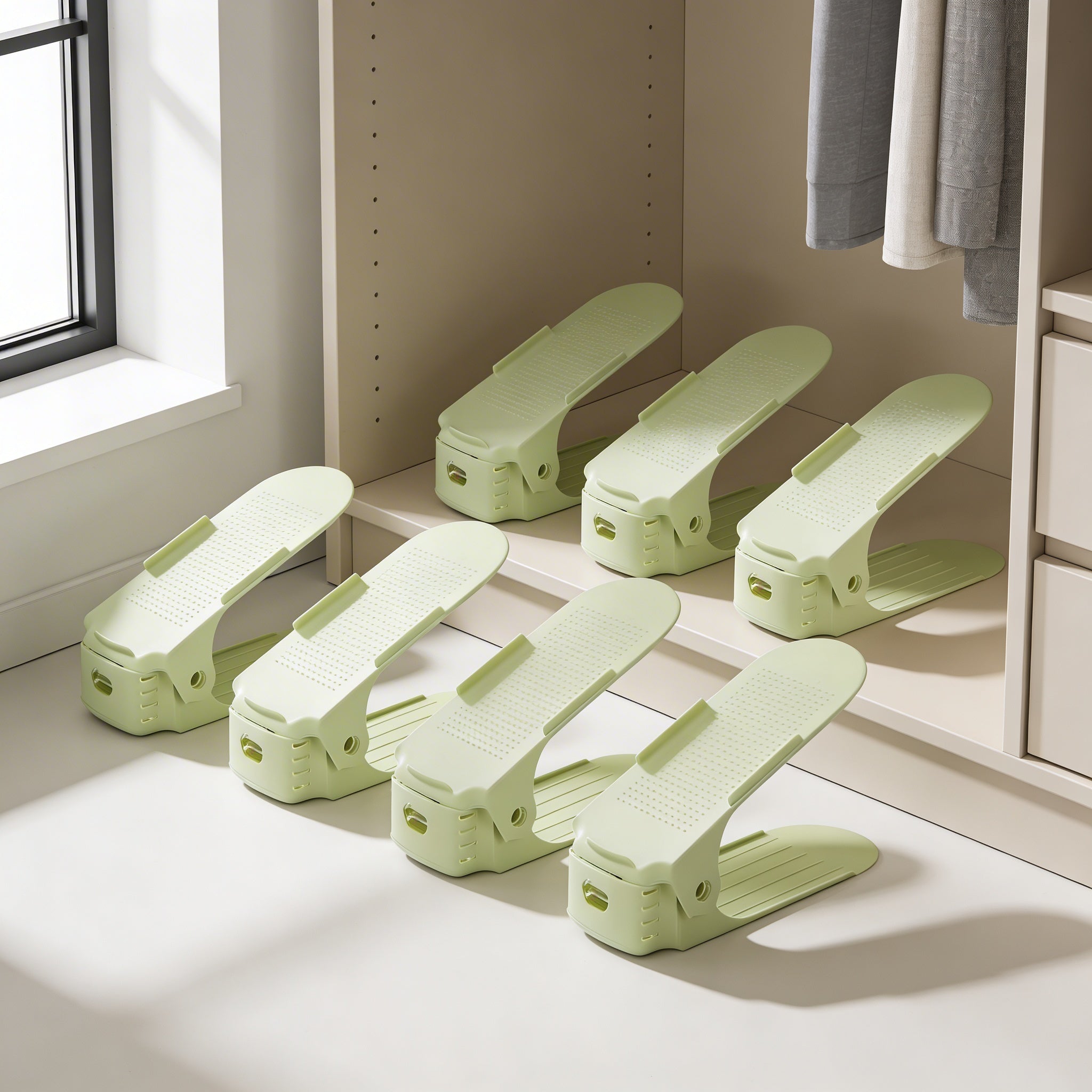Ely - Apilador de zapatos ajustable