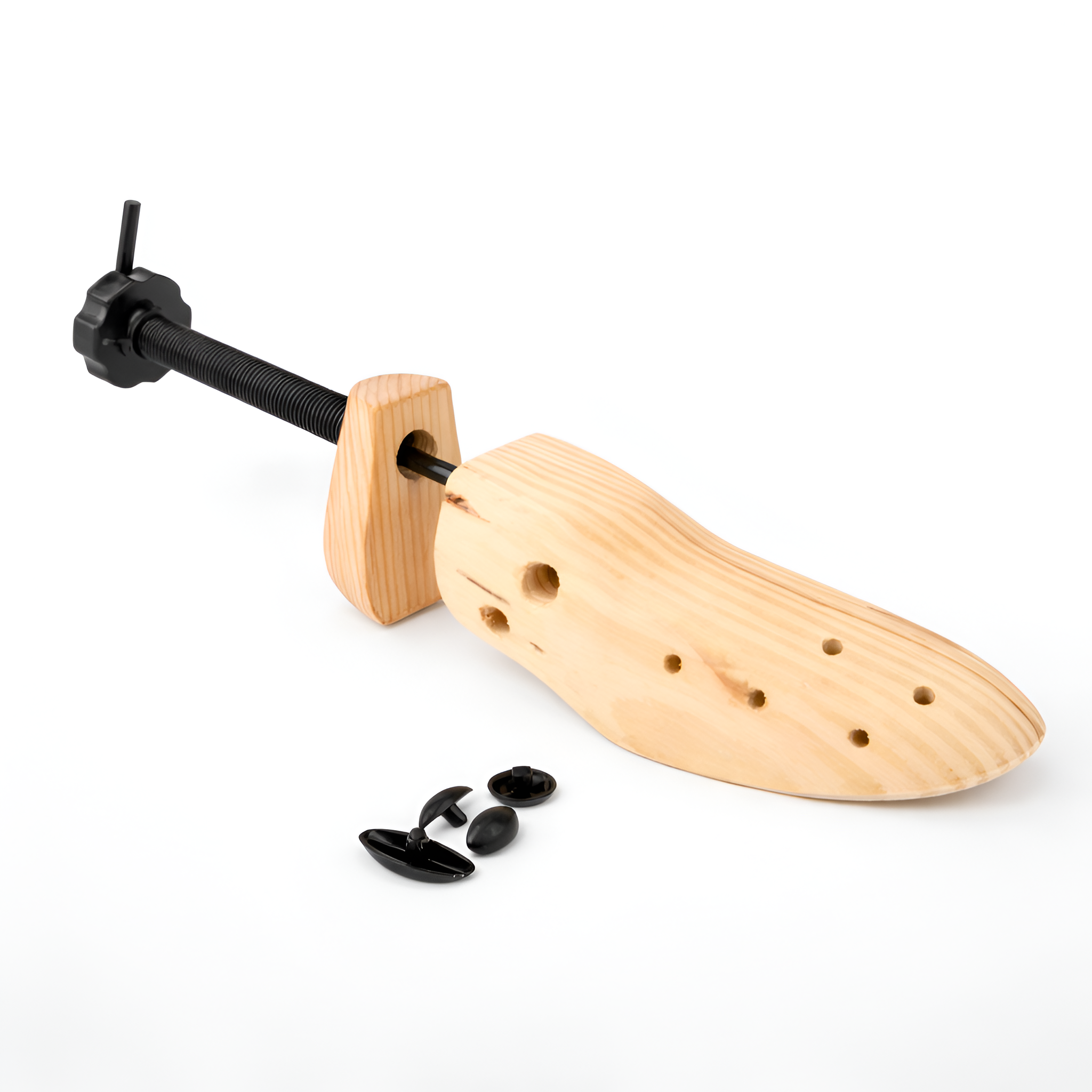 Adrian - Horma Ajustable para Zapatos 2 Vías de Madera