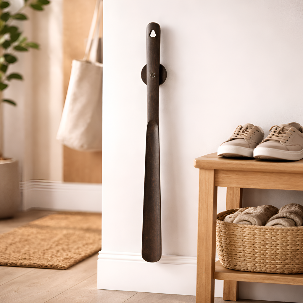 Clémence - Calzador Magnético de Madera con Mango Largo