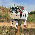 Buzón de Cartas Hecho a Mano con Motivo Animal – Resistente a las Condiciones Climáticas, Decoración Metálica para el Jardín